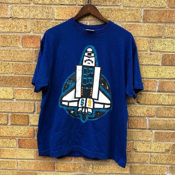 Billionaire Boys Club Other - Billionaire Boys Club T Shirt Big Spaceship Logo XL Blue